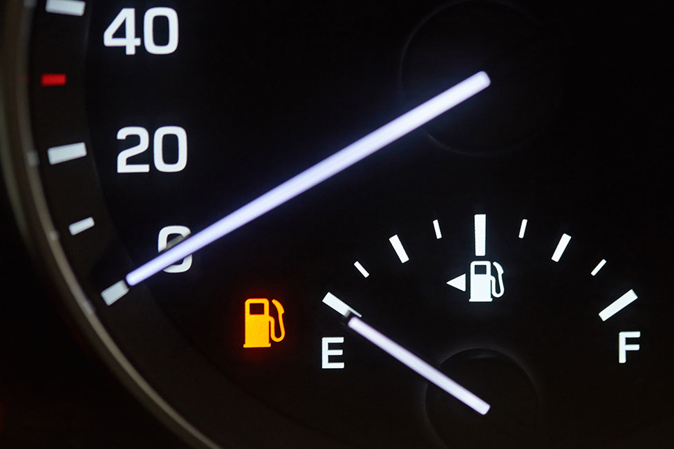 Quanti chilometri è possibile percorrere con la riserva di carburante ?